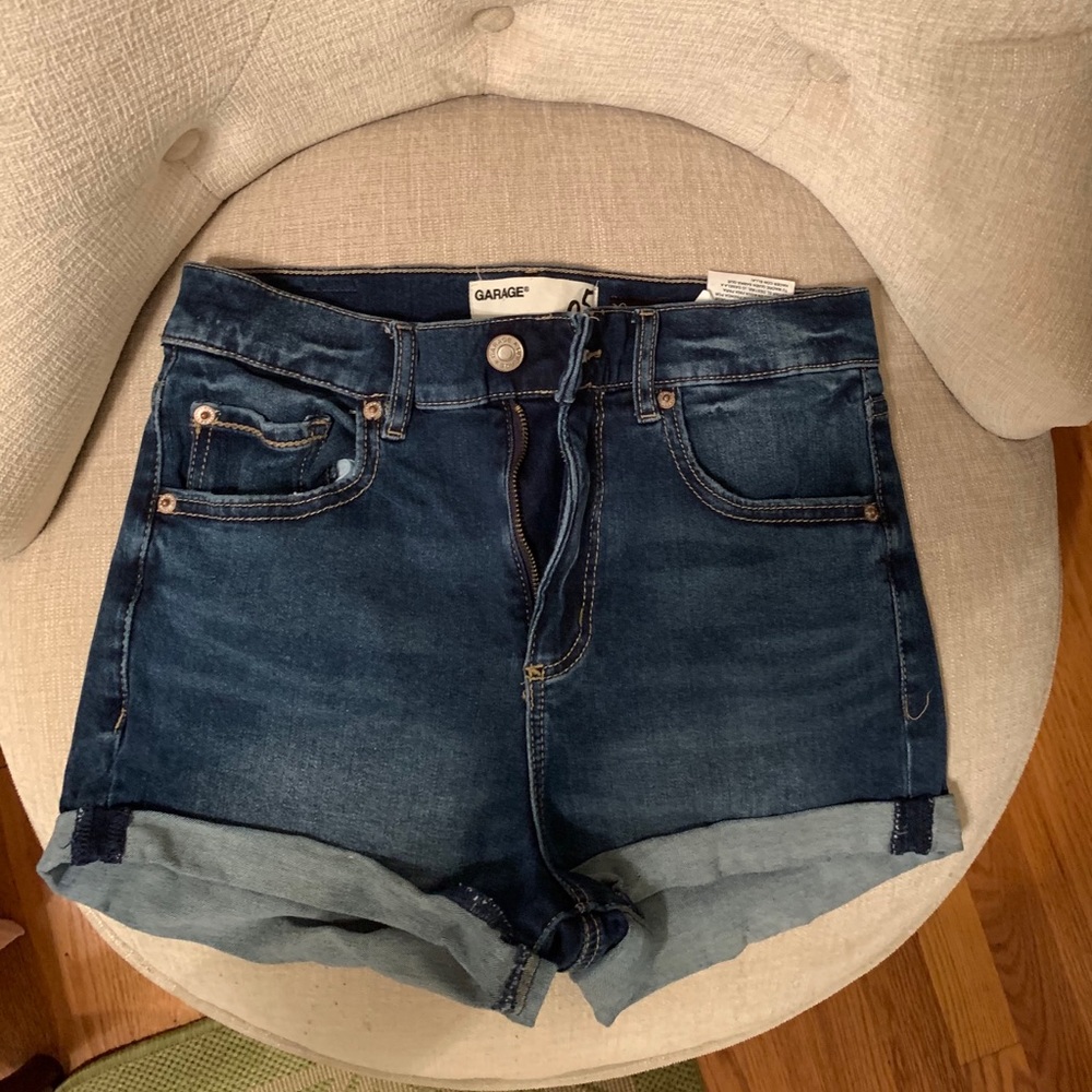 GARAGE denim shorts (size 5)